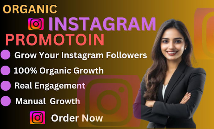 Gig Preview - Do instagram promotion to active audience for super fast organic growth