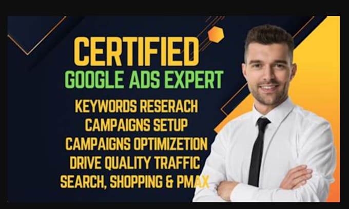 Gig Preview - Create and manage highly profitable google ads and instant verified gmb profile