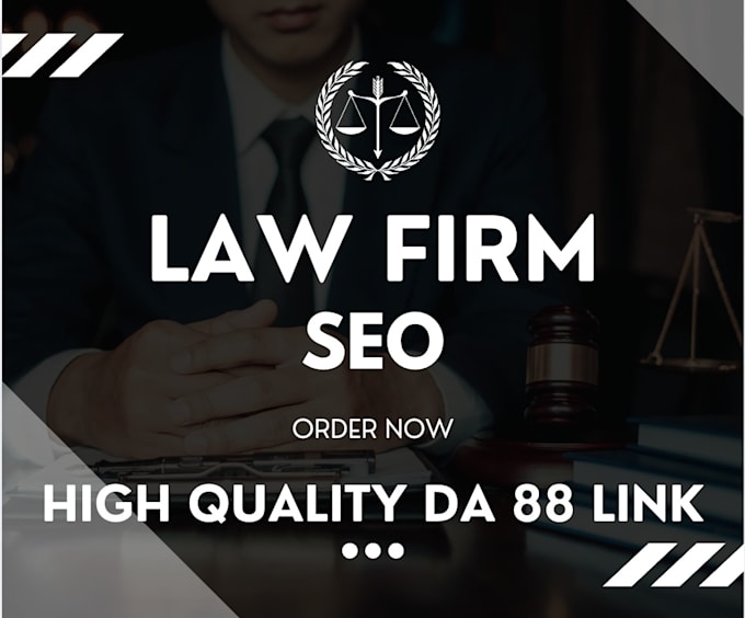 Gig Preview - Create 100 law firm or lawyer seo backlinks