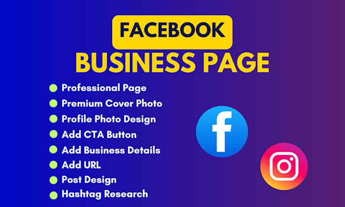 Gig Preview - Do facebook business page create and setup, fan page , social media accounts