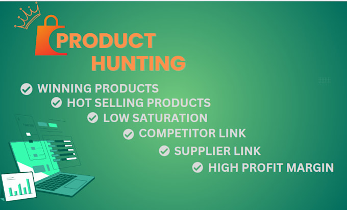 Gig Preview - Do product research product hunting for shopify, online stores