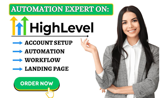 Gig Preview - Design gohighlevel landing page ghl website go highlevel funnel builder expert