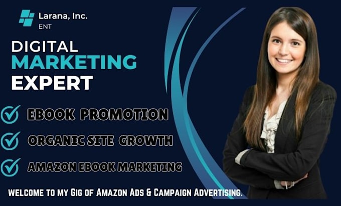 Gig Preview - Book promotion and ebook marketing, amazon KDP ads or free book site