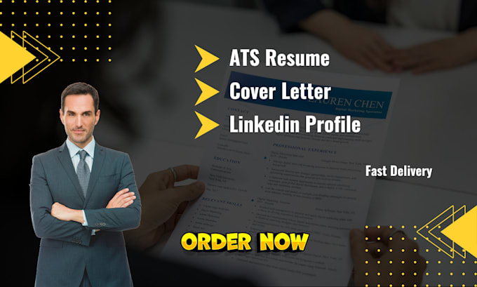 Bestseller - provide ats executive resume, CV ,cover letter and linkedin in 24 hrs