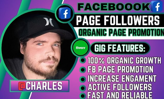 Gig Preview - Get real, active followers for your facebook page with organic promotion