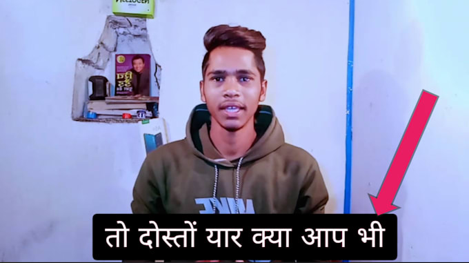 Gig Preview - Add subtitles your hindi videos