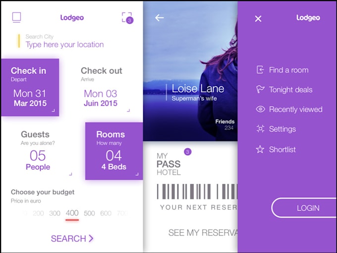 Gig Preview - Develop hotel booking app, ticket booking app, event booking app