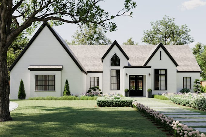 Gig Preview - Do 3d exterior rendering, architectural visualization