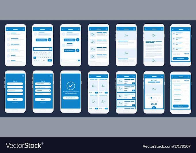 Gig Preview - Do wireframe and prototype for your app, website or software