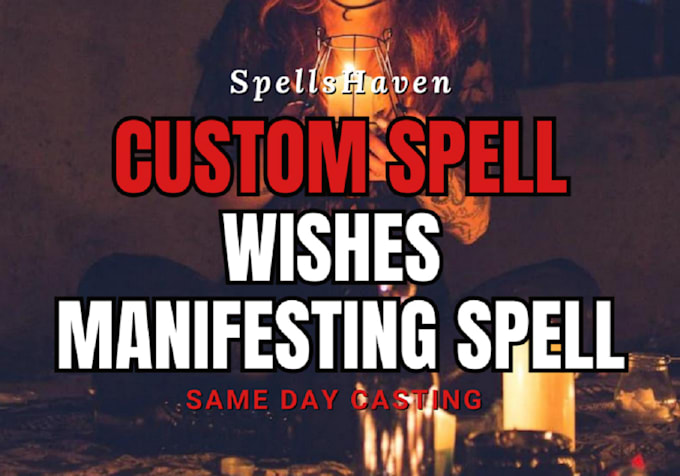 Gig Preview - Cast a powerful custom wish spell for manifestation within 24 hours