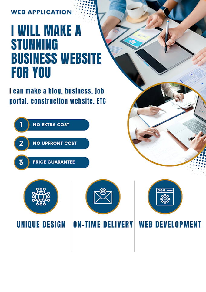 Gig Preview - Make a stunning business website for you