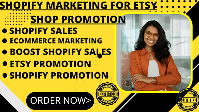 Bestseller - boost shopify sales with dropshipping marketing, etsy promotion for etsy ads