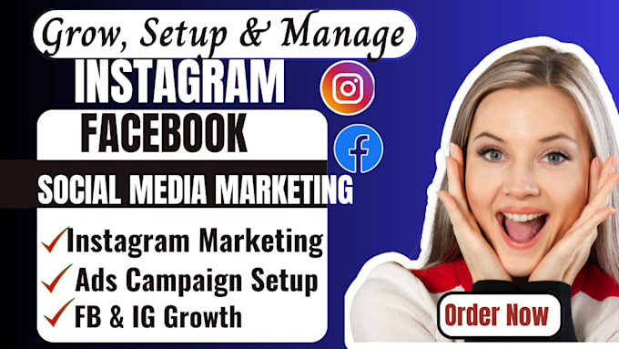 Gig Preview - Do instagram, facebook marketing,superfast fb, ig promotion, ig, fb ads campaign