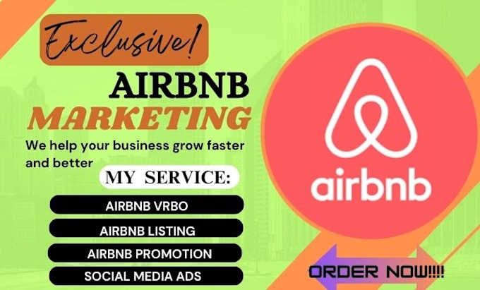 Bestseller - do airbnb marketing, airbnb promotion,vrbo ,airbnb listing booking