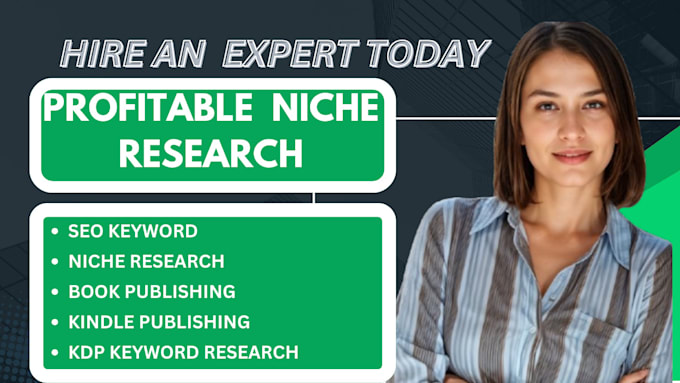 Gig Preview - Do amazon kindle keywords research categories niche topic research for your KDP