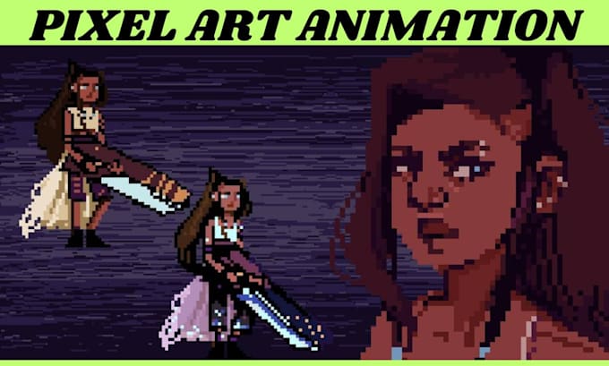 Gig Preview - Do characters and animations for 2d pixel art games