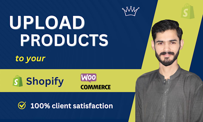 Gig Preview - Add or upload product listings on shopify wix woocommerce and wordpress store