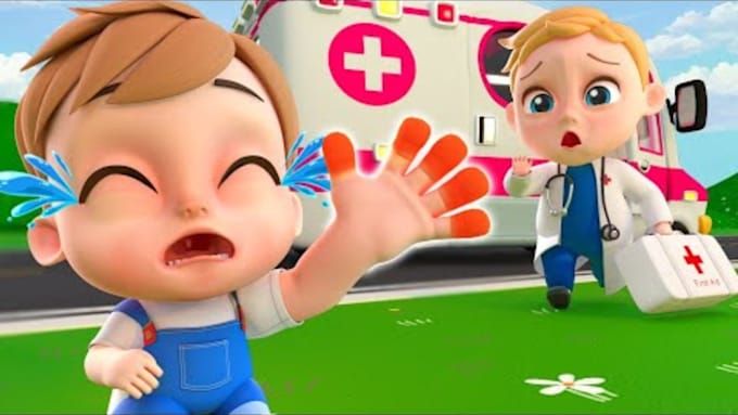 Gig Preview - Create 3d kids animation, nursery rhymes, educational learning videos