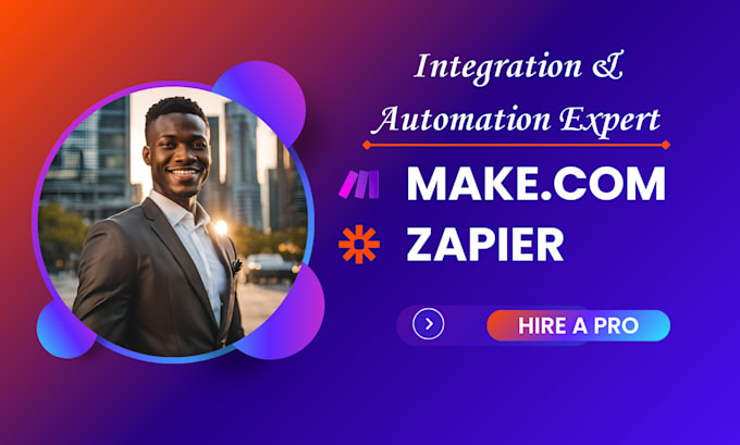 Gig Preview - Setup make com automation zapier automation make integromat made com automation
