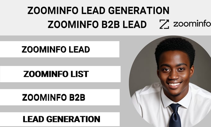 Gig Preview - Do b2b lead generation zoominfo business lead contact list linkedin lead