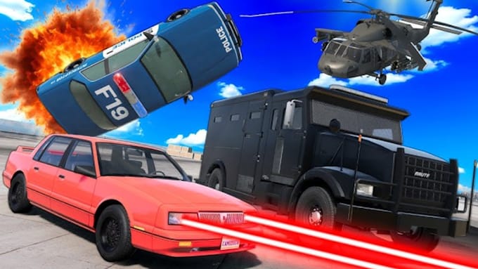 Gig Preview - Create quality videos of beamng drive for your youtube