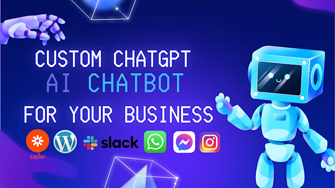 Gig Preview - Build a custom ai chatbot for your business or website using chatbase