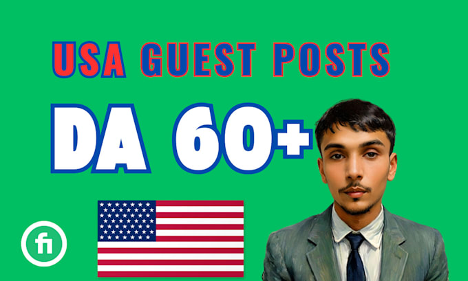 Gig Preview - Provide high da usa guest posts with do follow backlinks