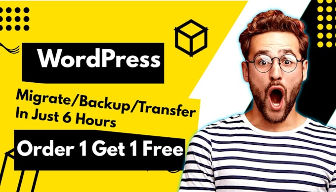 Gig Preview - Backup,transfer,migrate your wordpress website in 6 hours