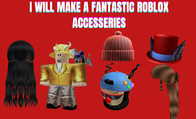 Gig Preview - Model 3d model, ugc assets, roblox character, roblox accessories in blender