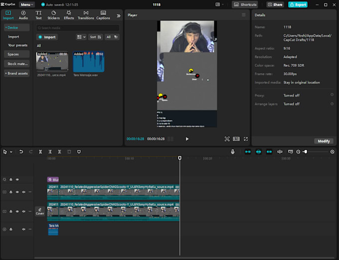 Gig Preview - Create high quality video edits with smooth transitions