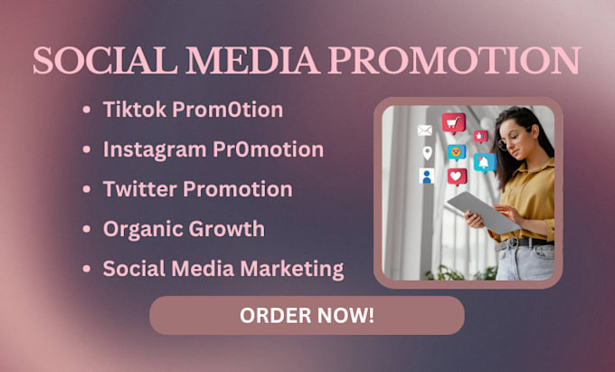 Bestseller - do tiktok, twitter, instagram promotion to boost traffic