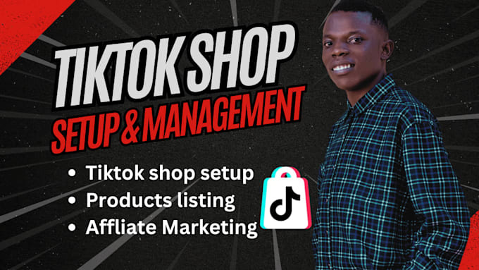 Gig Preview - Setup tiktok shop tiktok marketing manage tiktok ads dropshipping expert