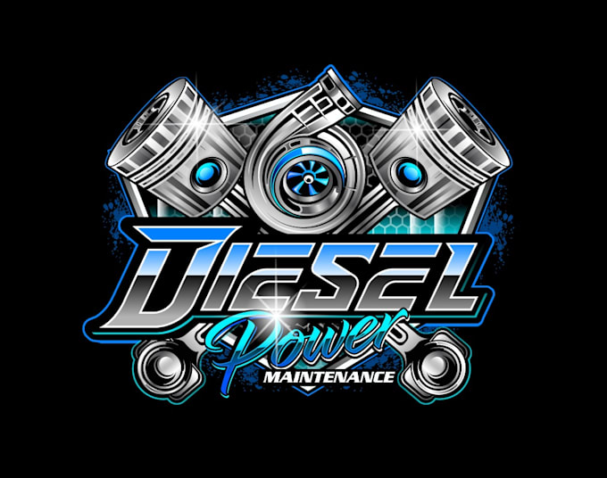 Gig Preview - Make awesome high quality diesel logo for you with new concept