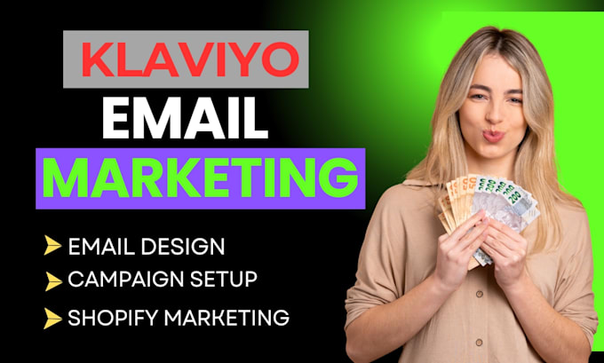 Gig Preview - Setup klaviyo email marketing, shopify marketing