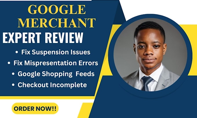 Gig Preview - Fix google merchant center suspensions for shopify woocommerce and wix stores