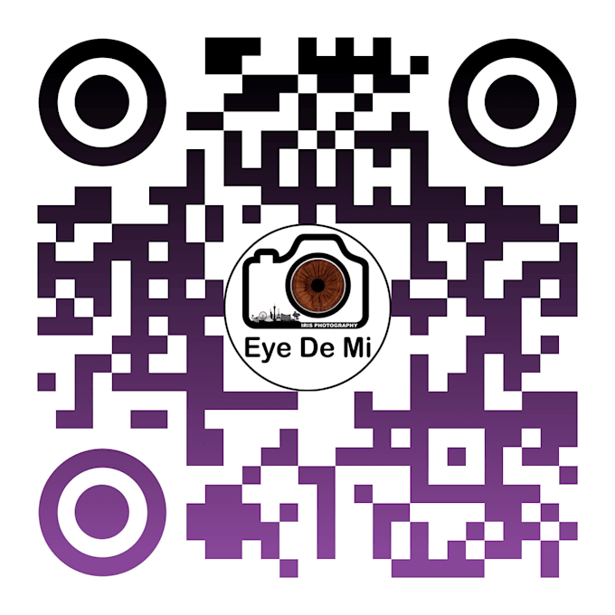 Gig Preview - Design a qr code to your liking and with your logo