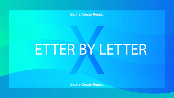 Gig Preview - Create a text animation kinetic typography titles and reels