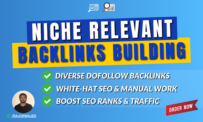 Gig Preview - Build niche relevant dofollow backlinks manually off page seo