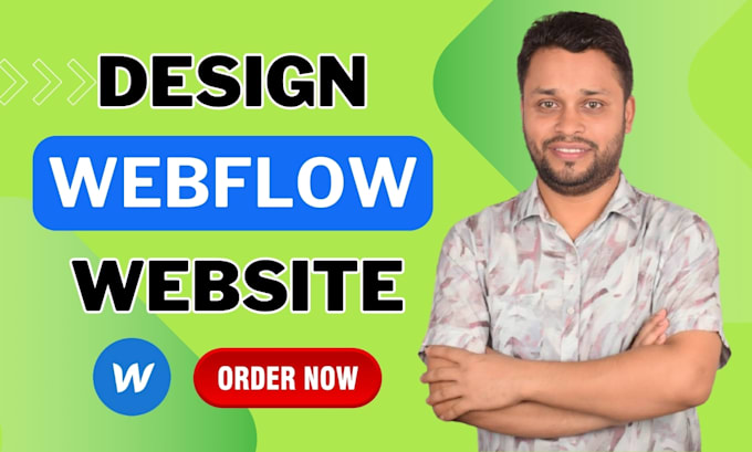 Gig Preview - Design, redesign webflow website, figma to webflow, webflow designer