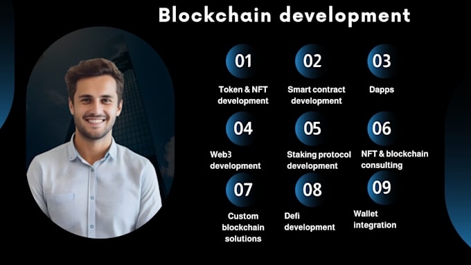 Bestseller - develop web3 dapps, ico website, blockchain solana evm, nft smart contracts