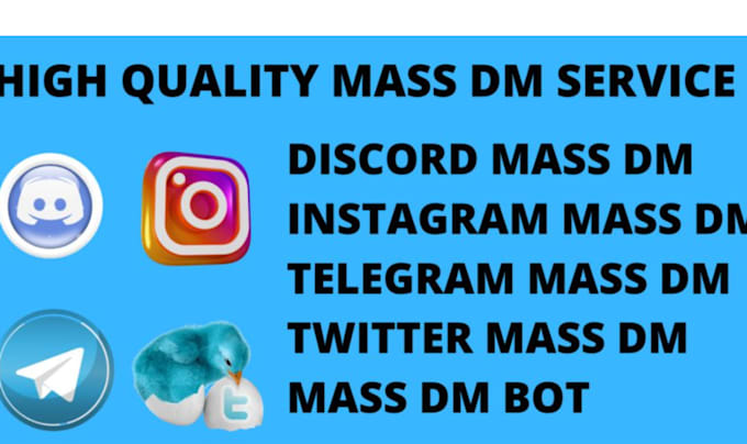 Bestseller - do telegram promotion, discord mass dm, telegram mass dm