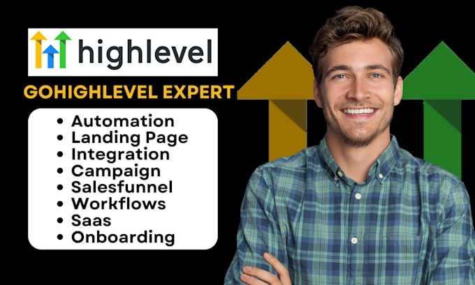 Gig Preview - Do email campaign gohighlevel expert gohighlevel website sales funnel