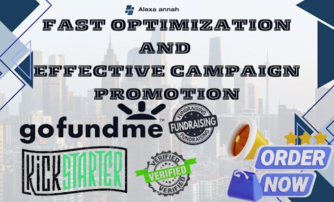 Bestseller - promote your crowdfunding campaign creation gofundme