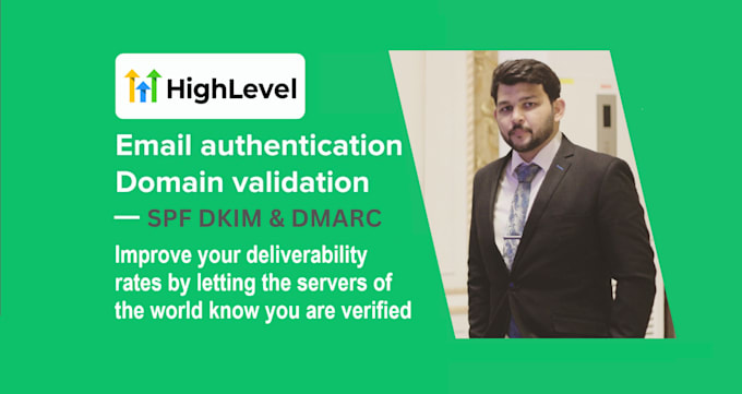 Gig Preview - Authenticate your domain with go highlevel