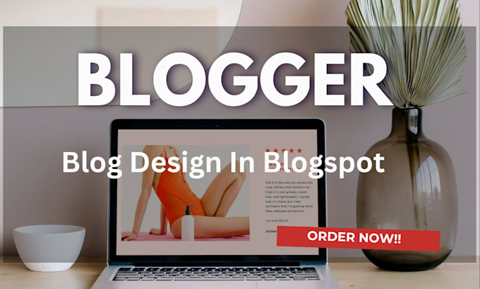 Gig Preview - Redesign or customize blogspot website or blogger template