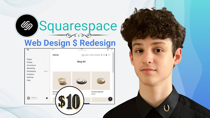 Gig Preview - Squarespace website design squarespace website redesign squarespace website