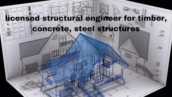 Gig Preview - Design architectural and structural, mep drawings, structural drawing