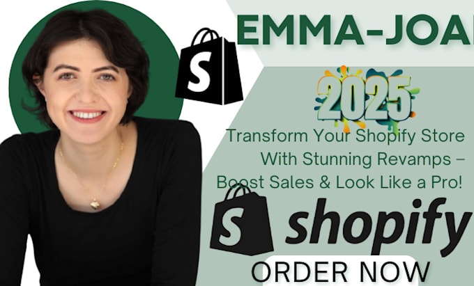 Gig Preview - Transform your shopify store with stunning revamps, boost sales like a pro