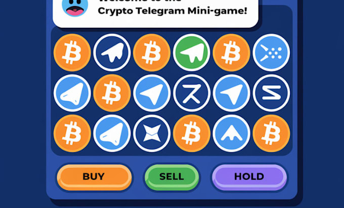 Gig Preview - Develop telegram mini game mini app crypto mini game mini app