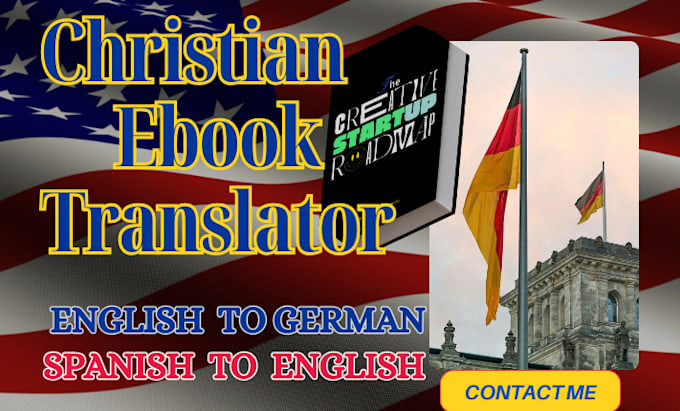 Gig Preview - Translate christian ebook from deutsch to english to spanish document translate